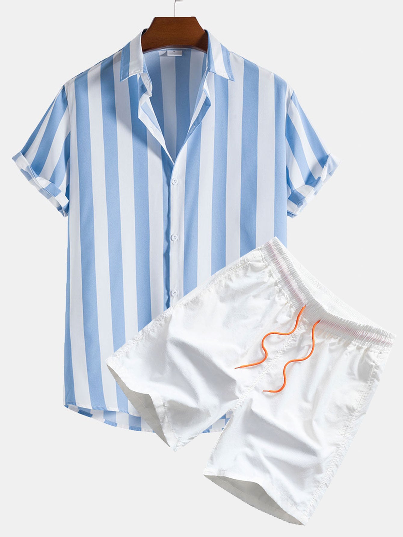 Short-Sleeved Swim Set for Kids - Quick-Dry Fabric, Comfortable Fit