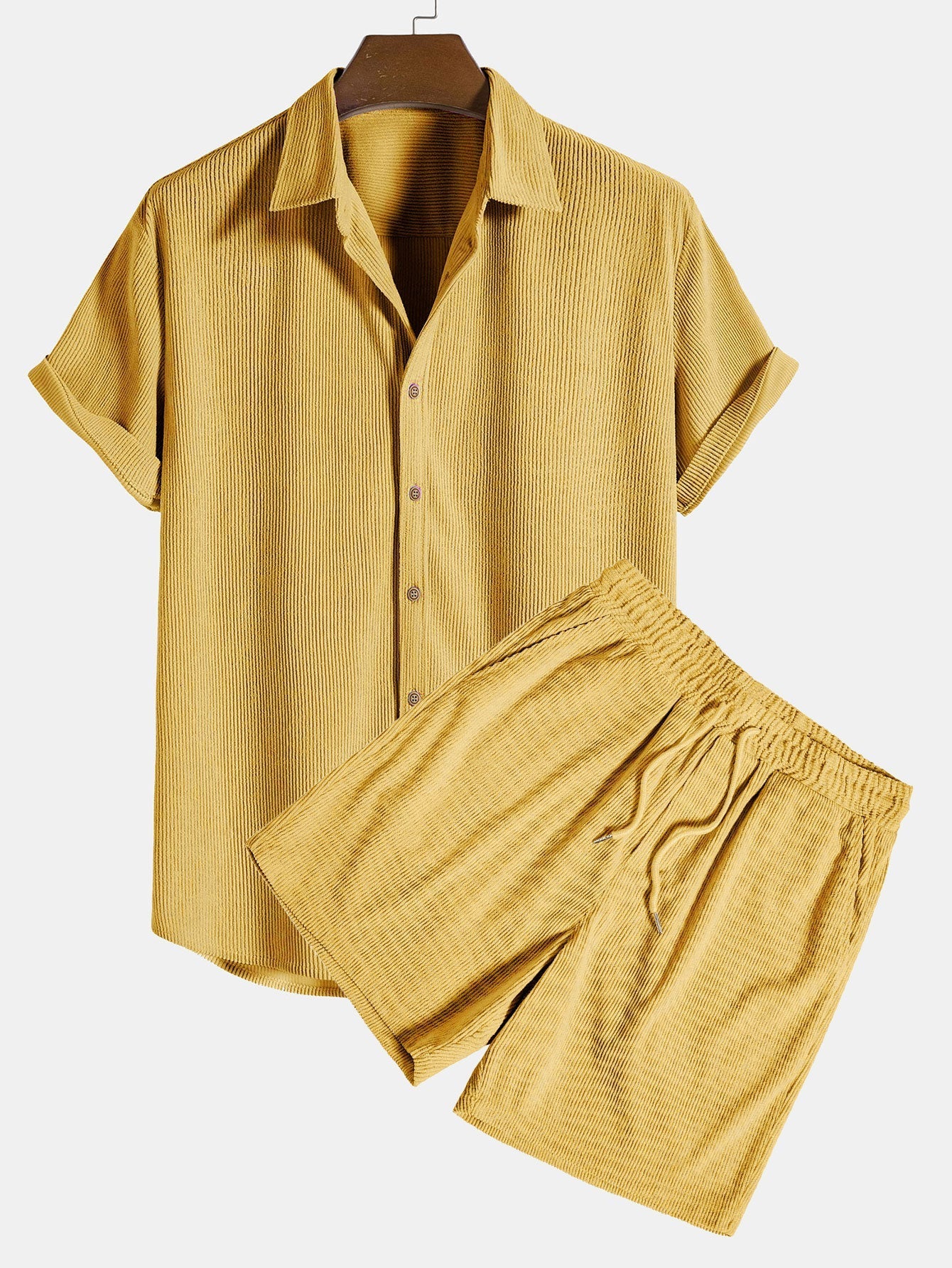 Bali Short-Sleeved Cotton Set for Casual Wear