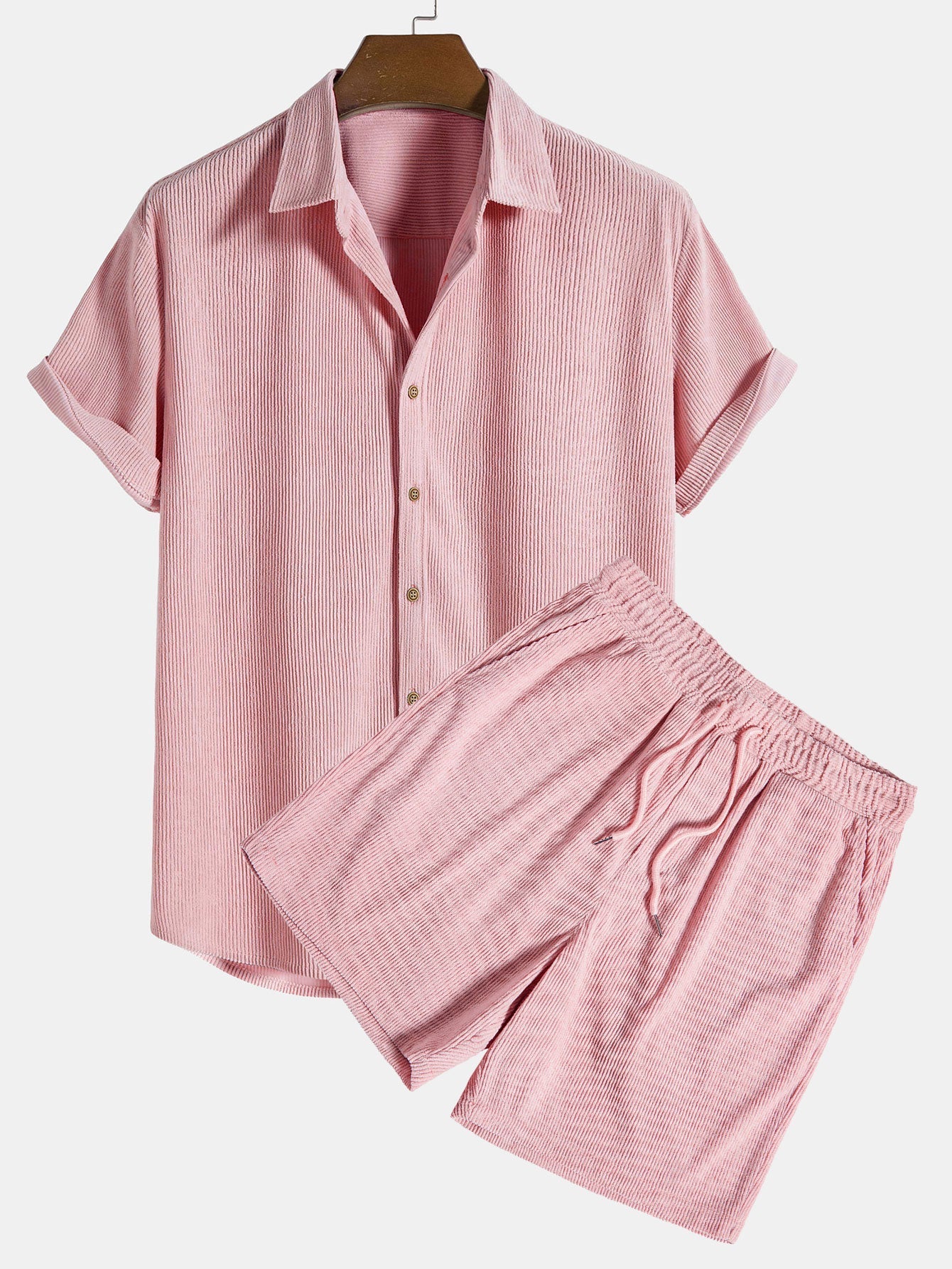 Bali Short-Sleeved Cotton Set for Casual Wear