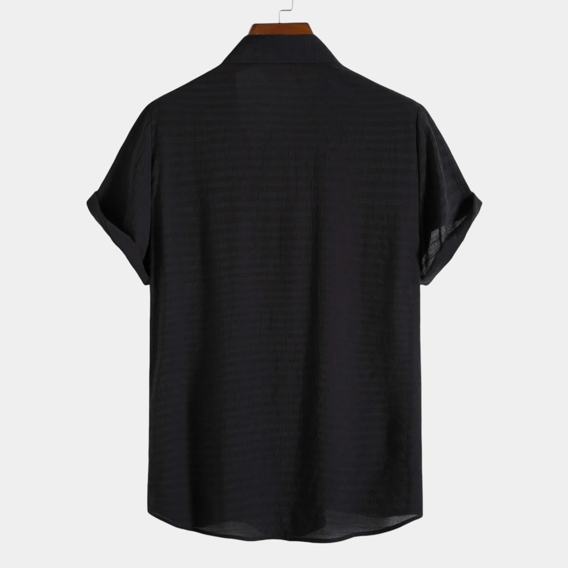Men's Lightweight Cotton Summer Shirt - Short Sleeve Casual Wear