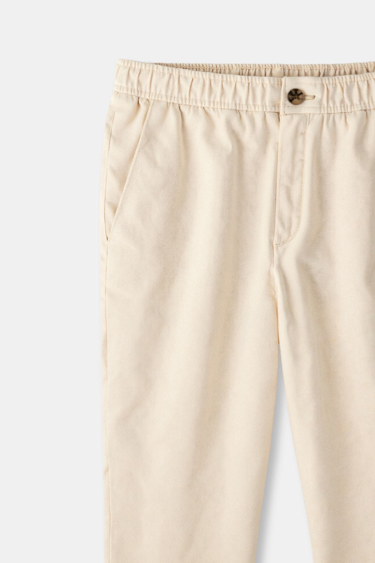 Linen Loose Fit Pants for Men - Regular Fit Casual Trousers