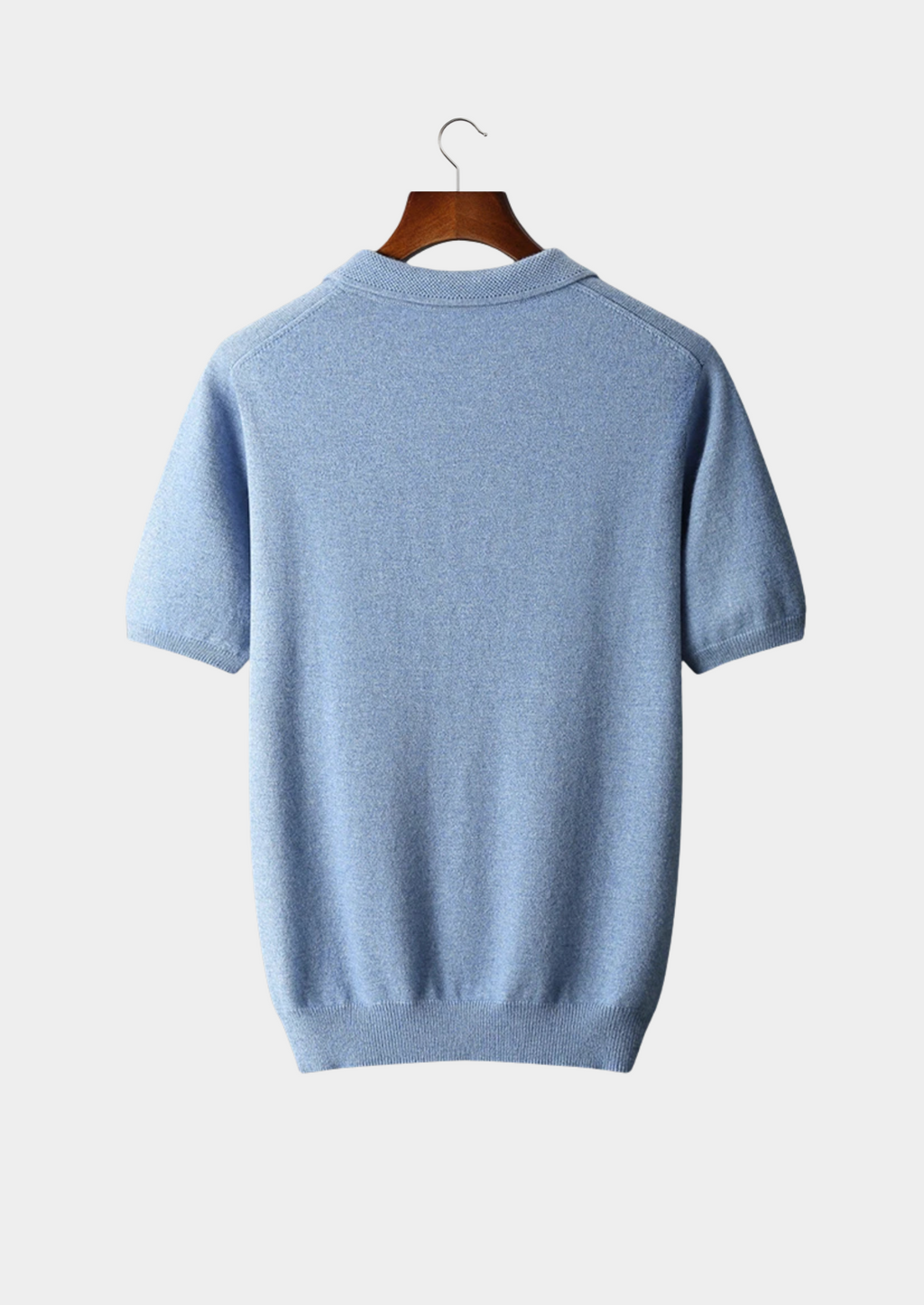 Cashmere Polo Shirt for Men | Classic Style | 100% Soft Cashmere Fabric