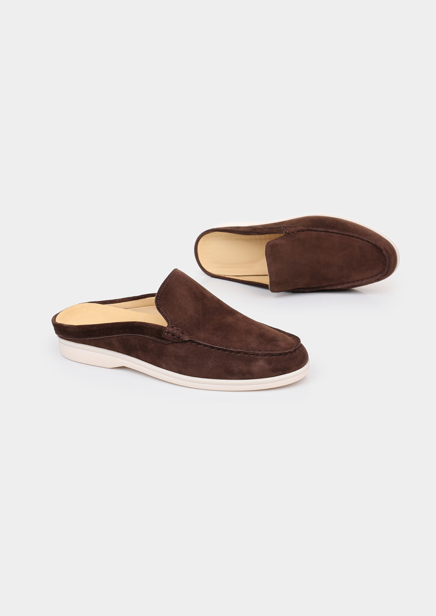 Suede Marina Slip-On Slippers for Women - Comfortable Indoor Footwear