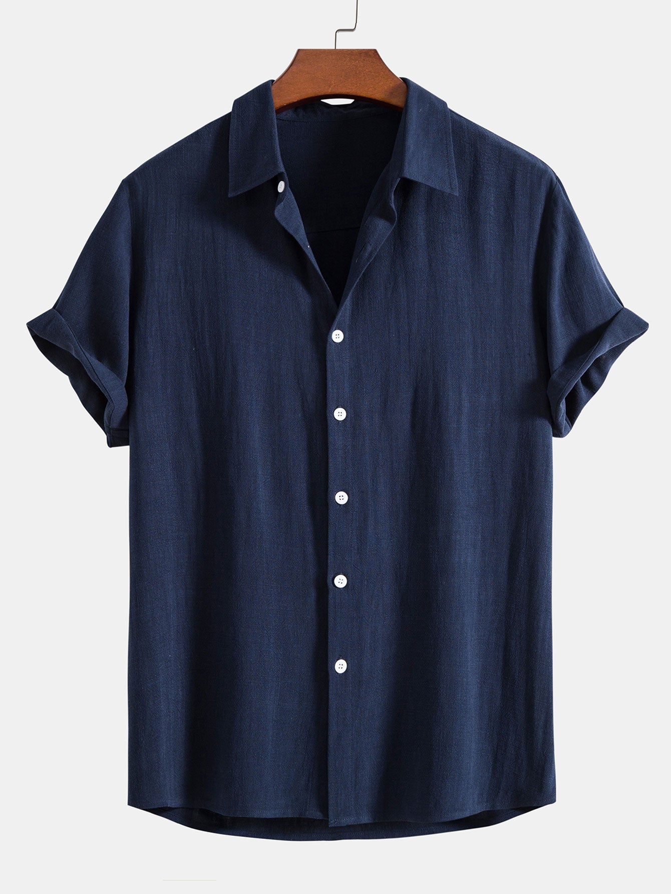 Short-Sleeved Palau Set - Lightweight Cotton Casual Wear for Everyday Use