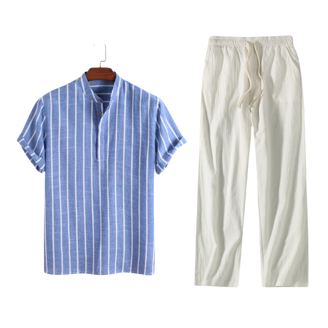 Linen Bora Bora Outfit for Women - Casual Summer Wear Set