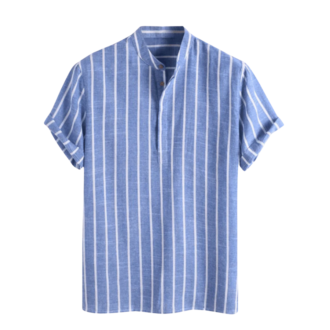Sailor Polo Shirt - Cotton Blend - Nautical Style - Casual Wear