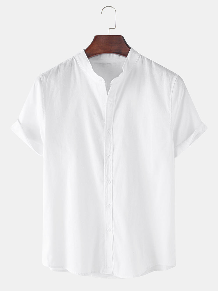 Short-Sleeved Mauritius Set - Lightweight Cotton Casual Wear for Summer