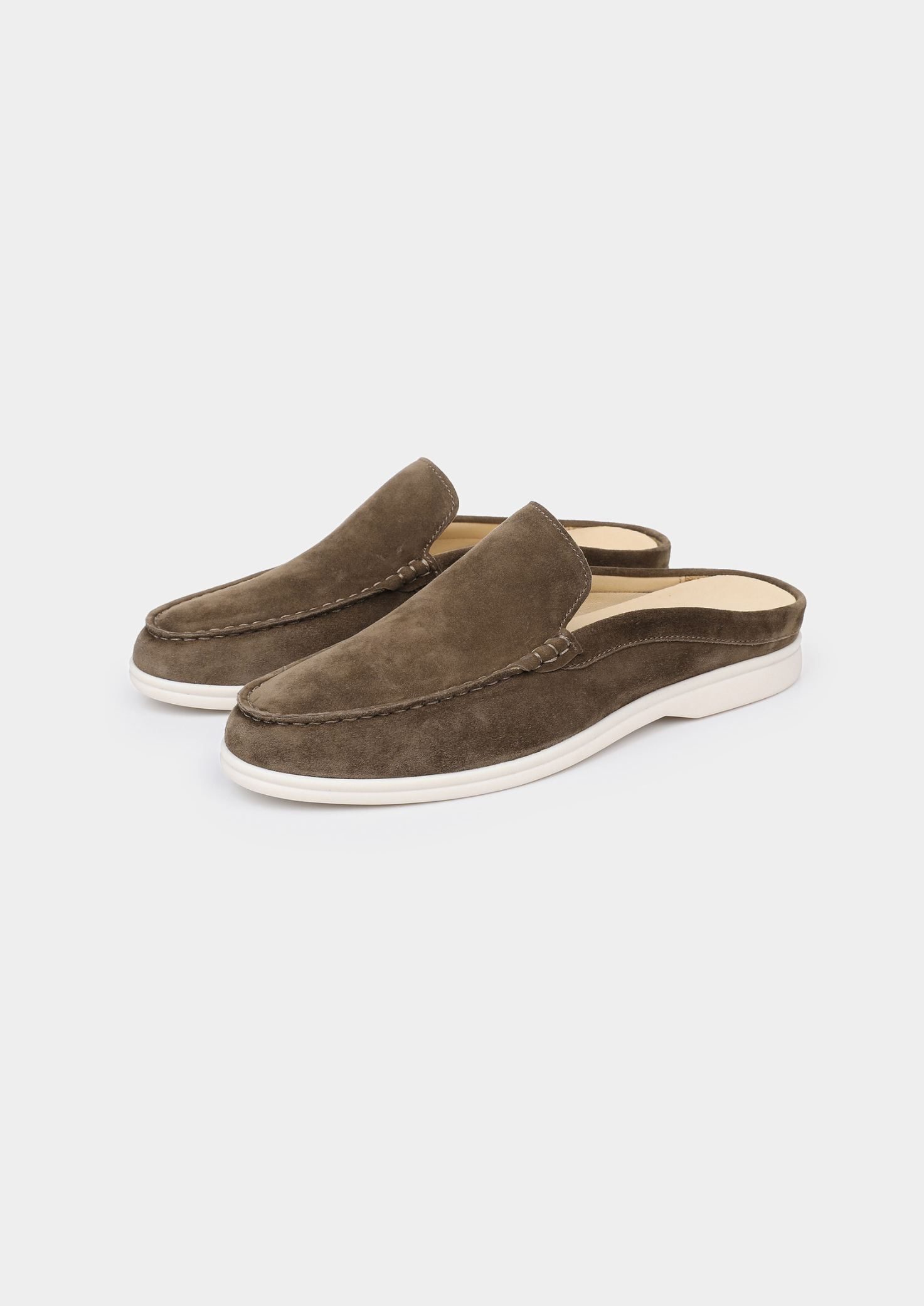 Suede Marina Slip-On Slippers for Women - Comfortable Indoor Footwear