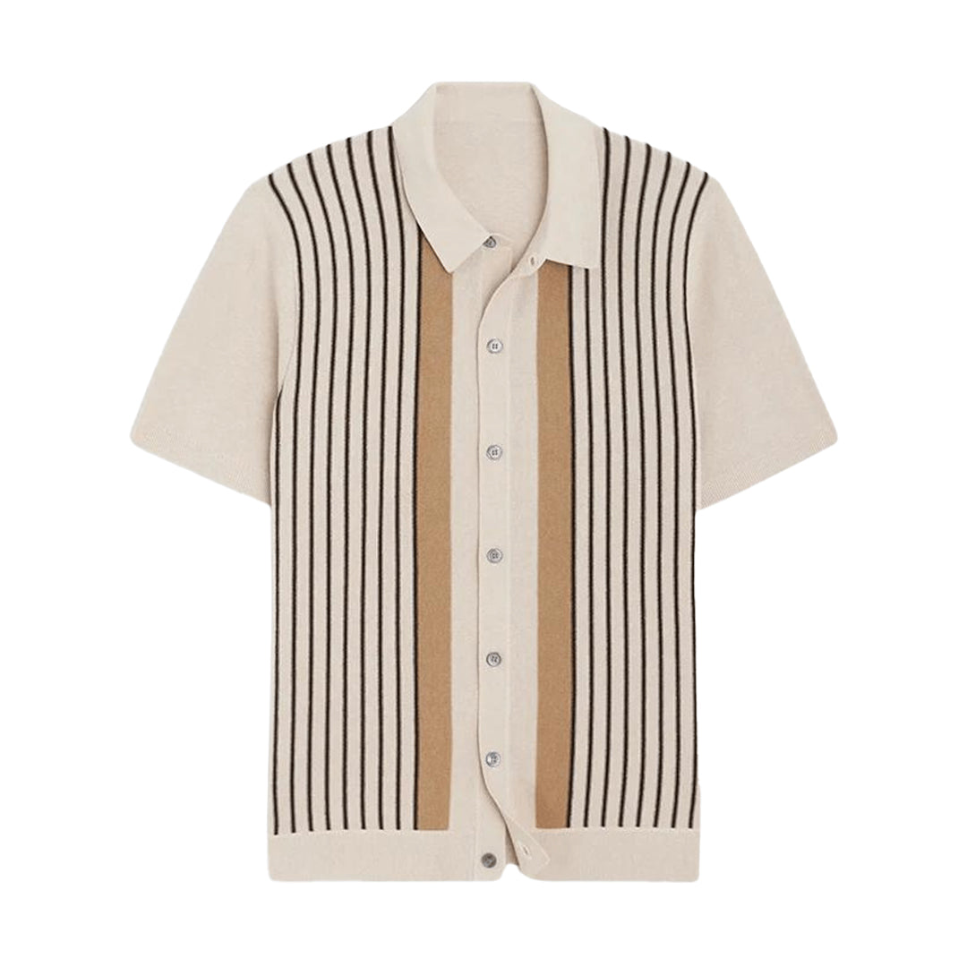 Polo Shirt with Buttons - Cotton Blend - Casual Wear - Available in Multiple Colors