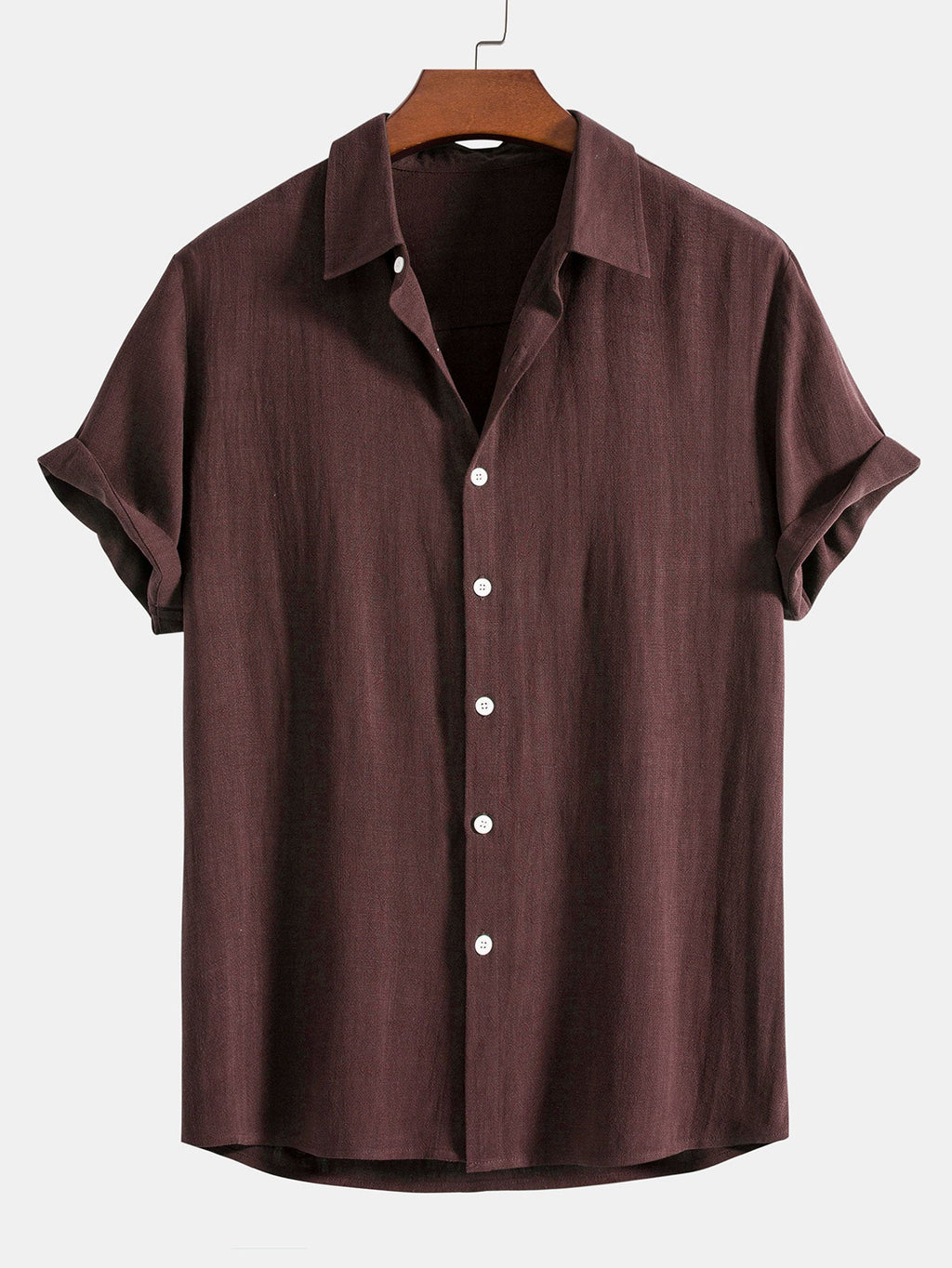 Short-Sleeved Palau Set - Lightweight Cotton Casual Wear for Everyday Use