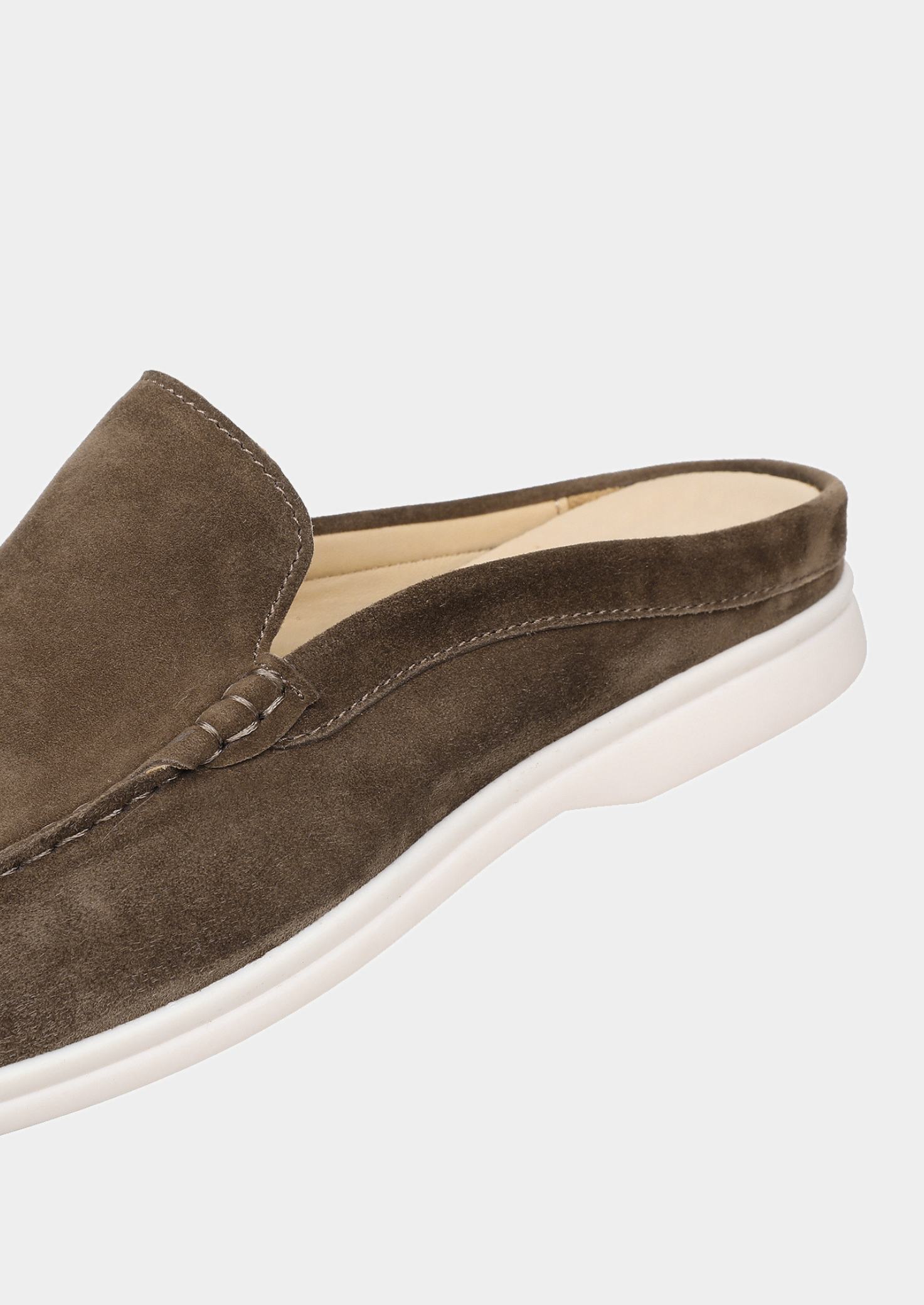Suede Marina Slip-On Slippers for Women - Comfortable Indoor Footwear