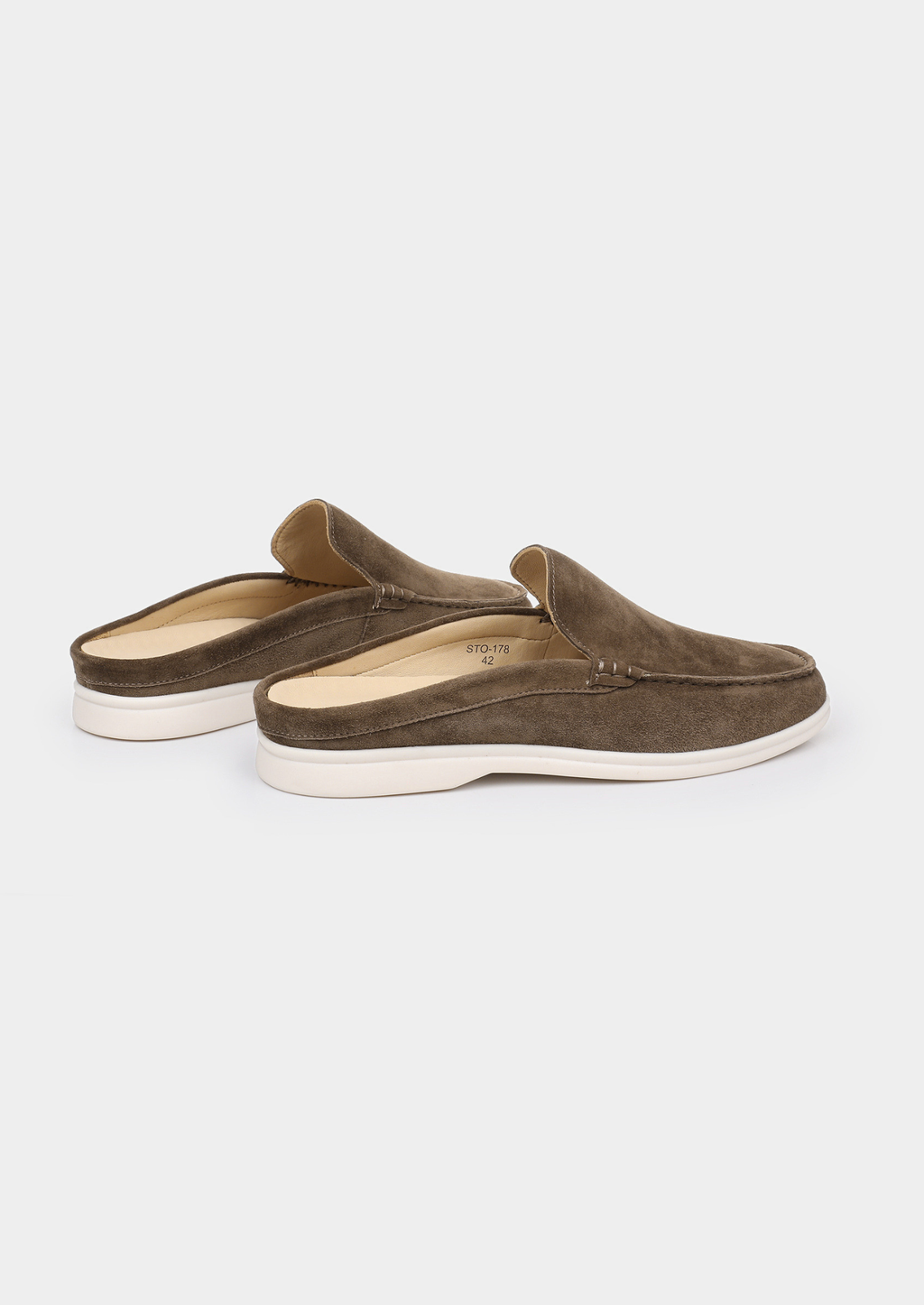 Suede Marina Slip-On Slippers for Women - Comfortable Indoor Footwear