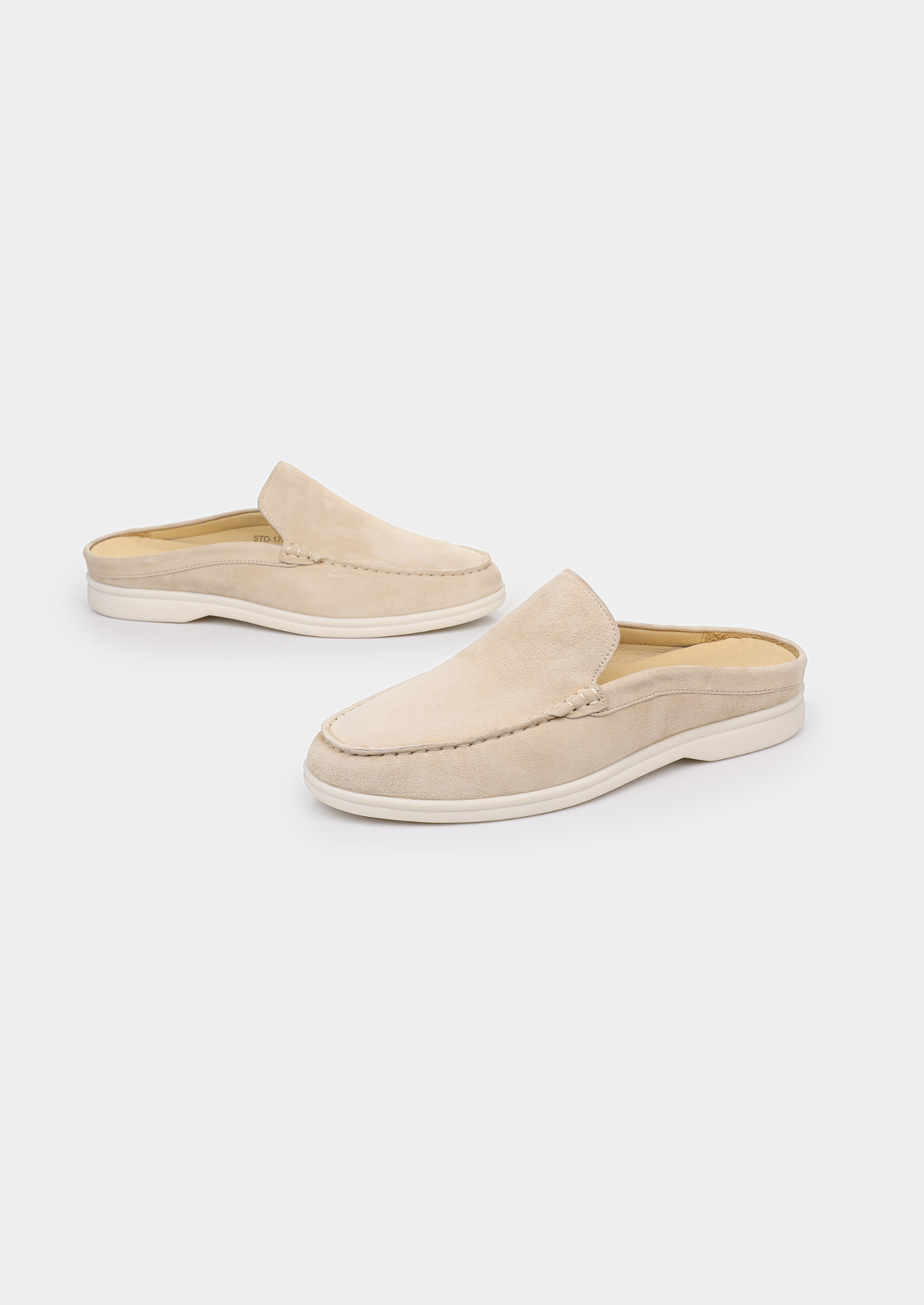 Suede Marina Slip-On Slippers for Women - Comfortable Indoor Footwear