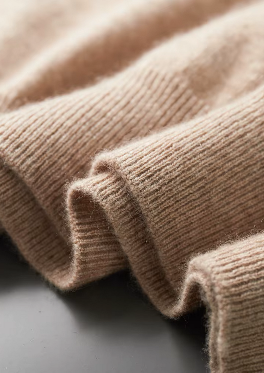 Cashmere Crewneck T-Shirt for Men and Women - Classic Style, Soft Fabric