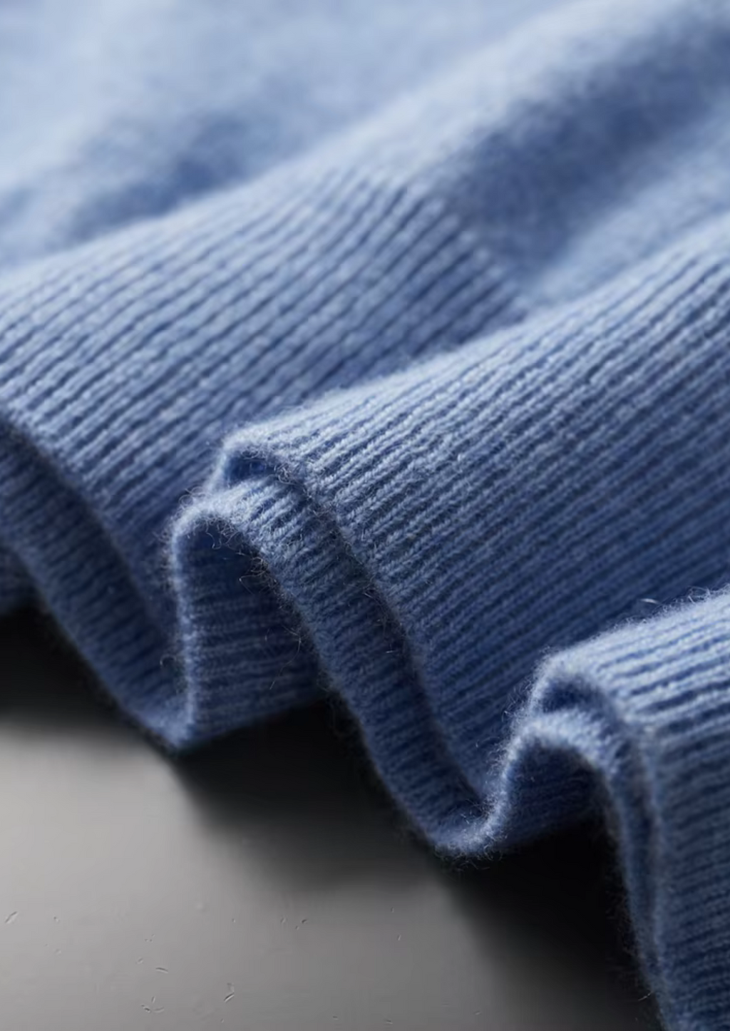 Cashmere Mock Neck T-Shirt for Women - Soft 100% Cashmere Fabric