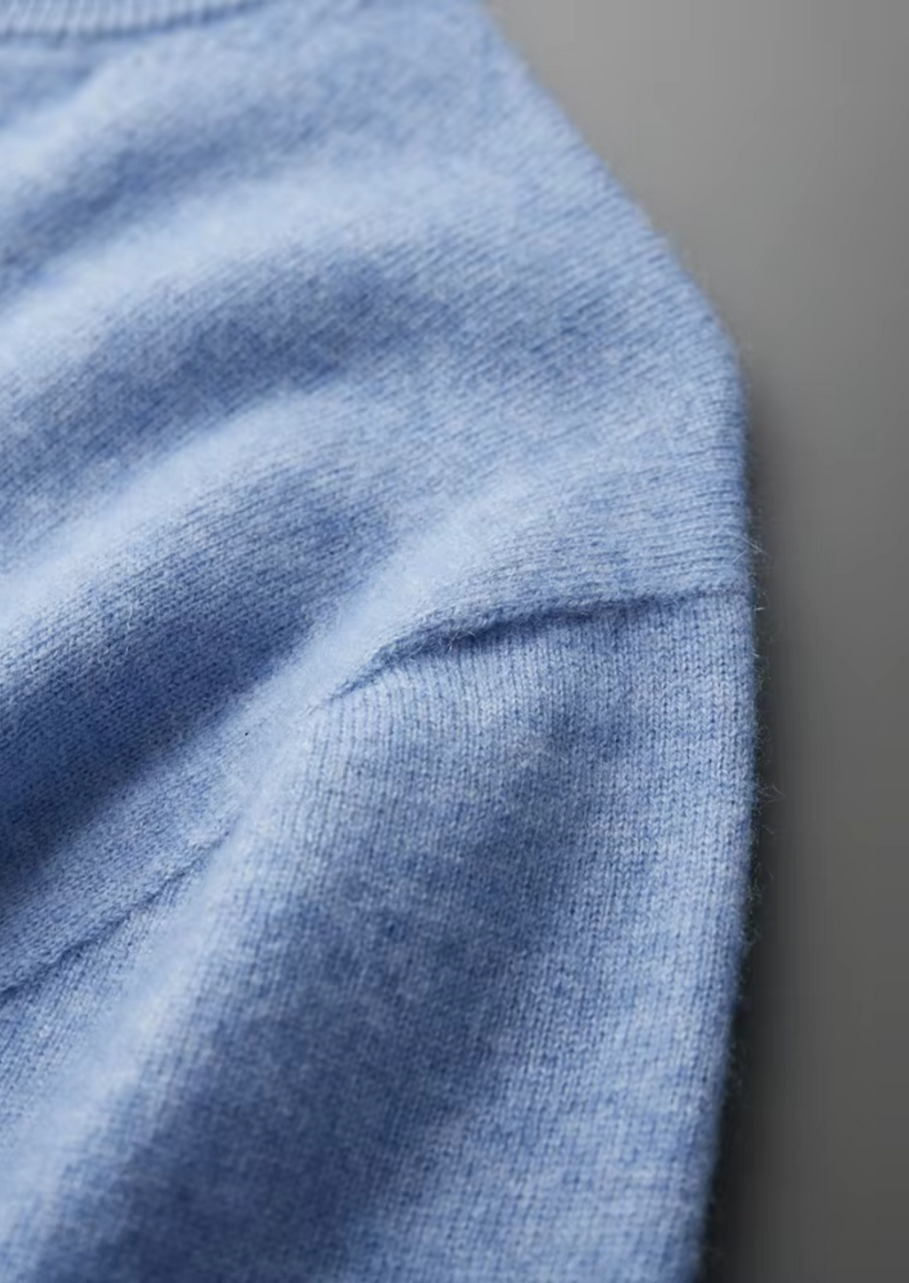Cashmere Mock Neck T-Shirt for Women - Soft 100% Cashmere Fabric