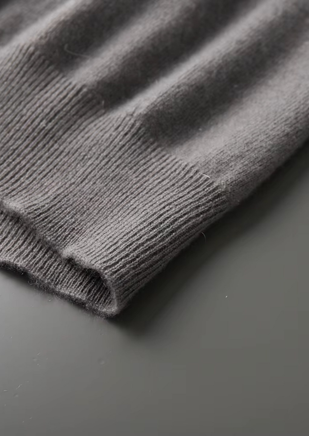 Cashmere Mock Neck T-Shirt for Women - Soft 100% Cashmere Fabric