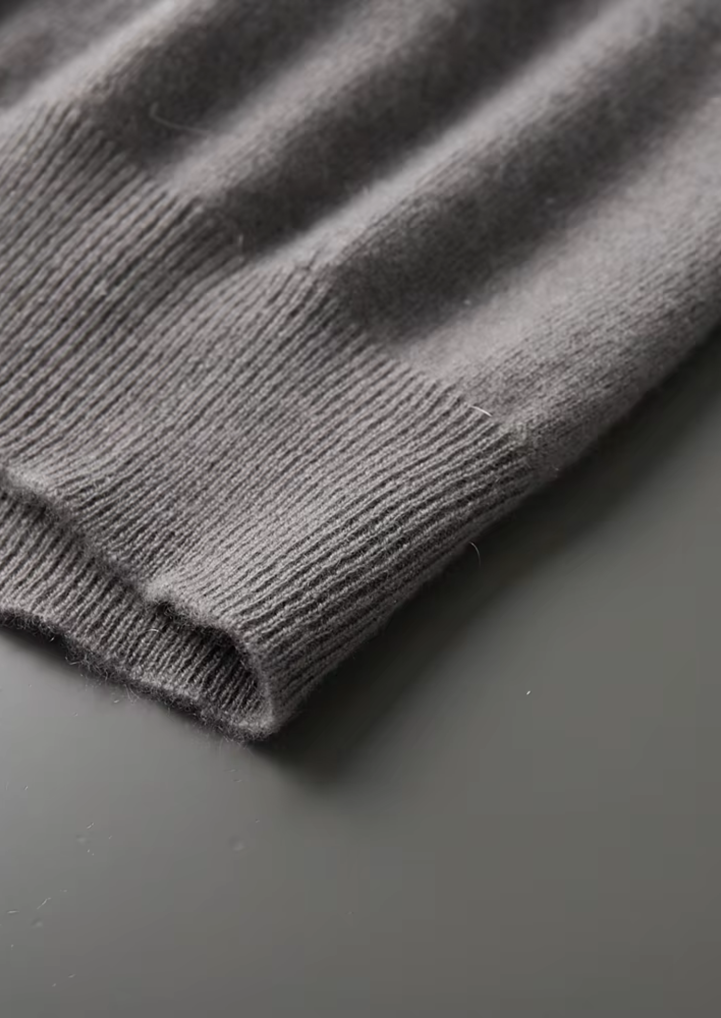 Cashmere Mock Neck T-Shirt for Women - Soft 100% Cashmere Fabric