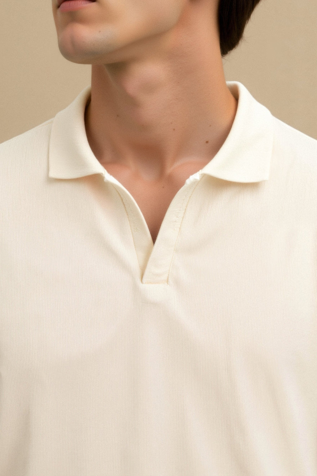 Woolen Structure Polo T-Shirt for Men - Casual Wear, Comfortable Fit