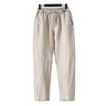Linen Straight Fit Trousers for Casual Wear - Fez Pantalon
