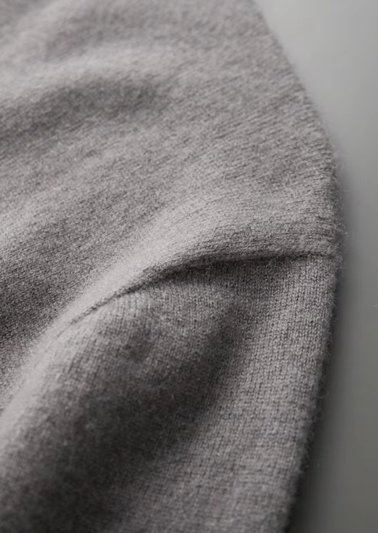 Cashmere Mock Neck T-Shirt for Women - Soft 100% Cashmere Fabric