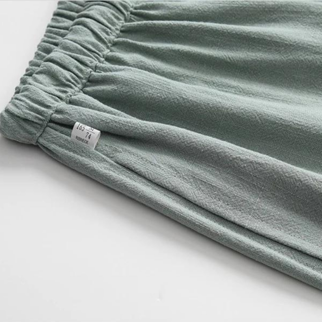 Linen Oversized Fit Pants for Casual Wear - Comfortable and Stylish Trousers