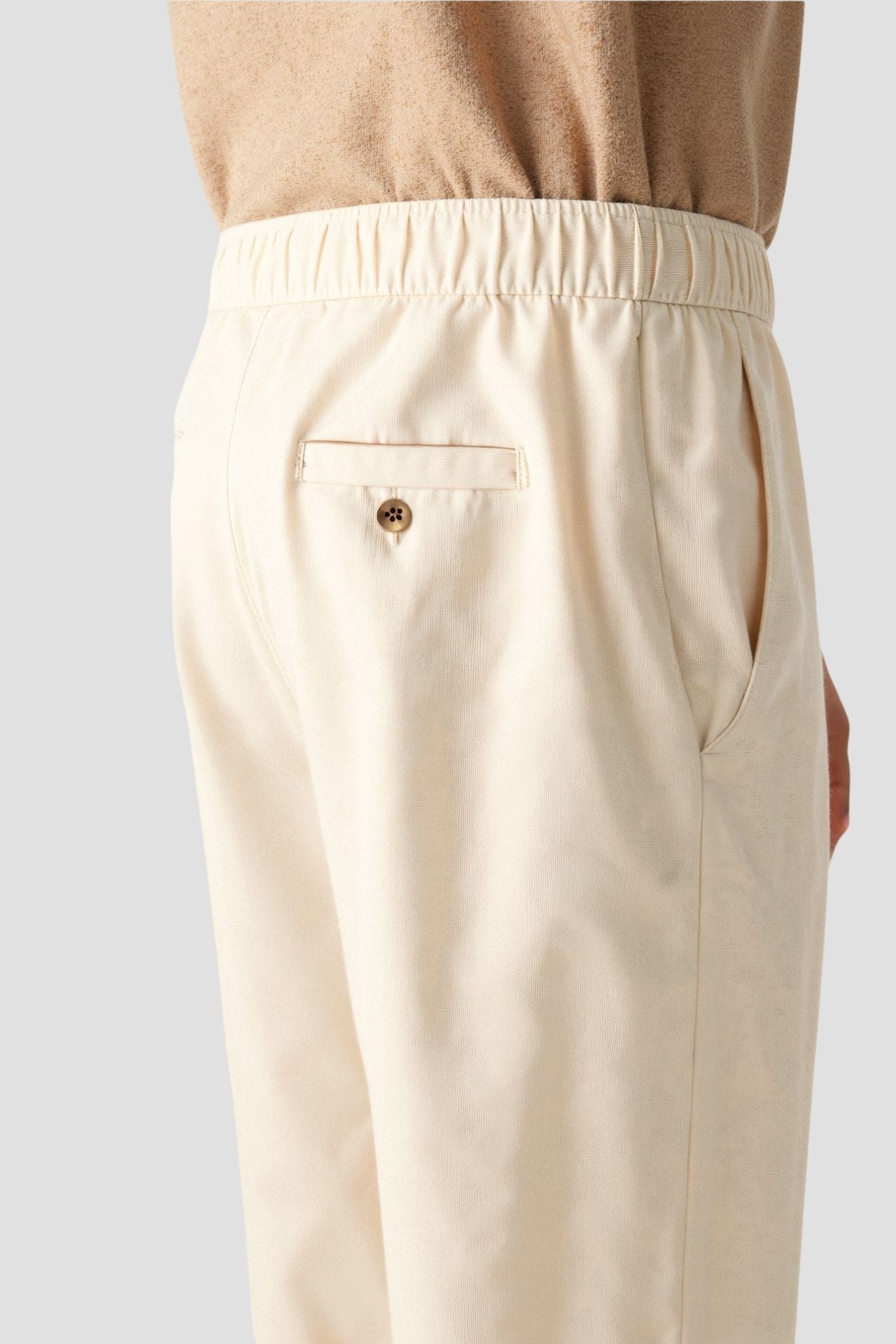 Linen Loose Fit Pants for Men - Regular Fit Casual Trousers