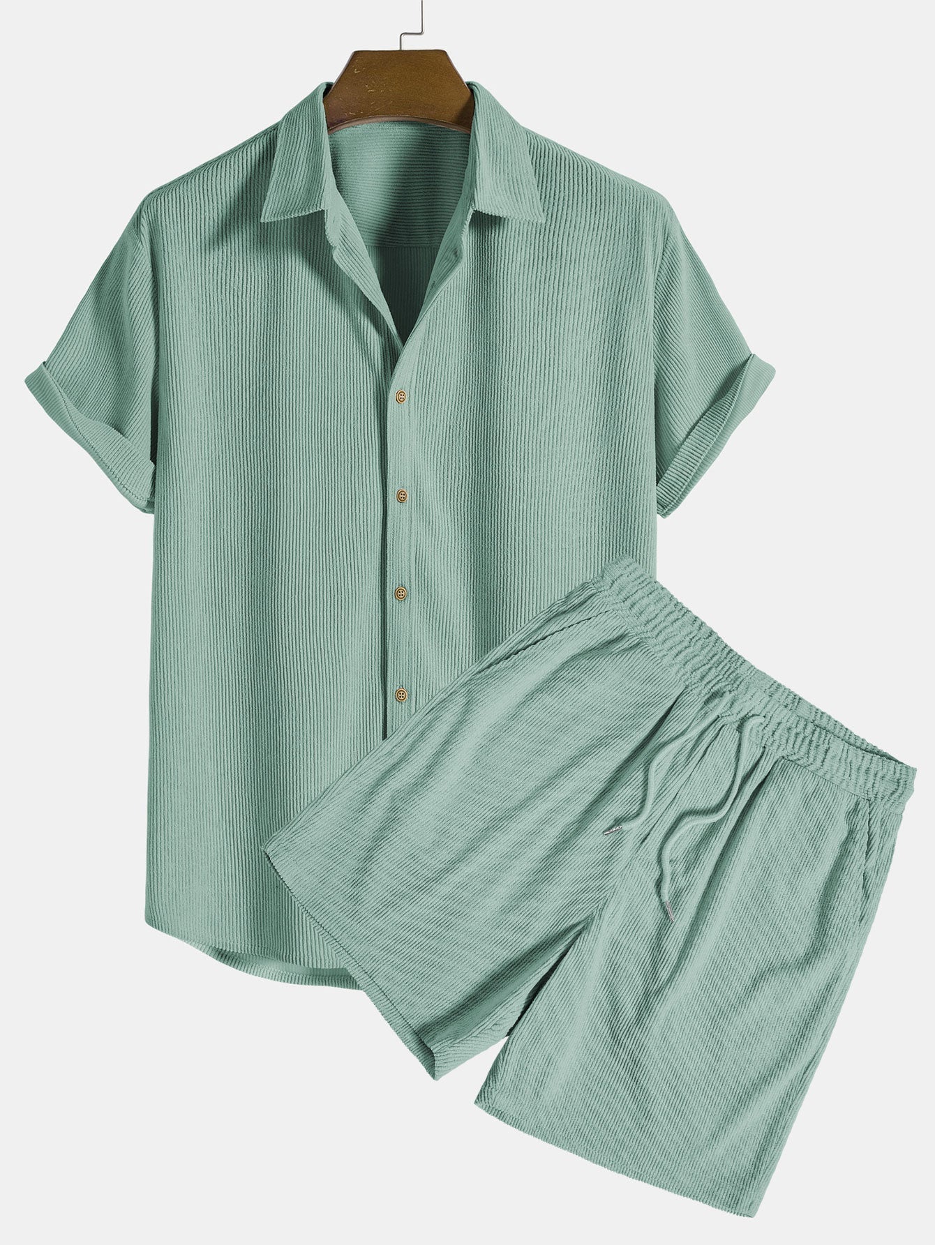 Bali Short-Sleeved Cotton Set for Casual Wear