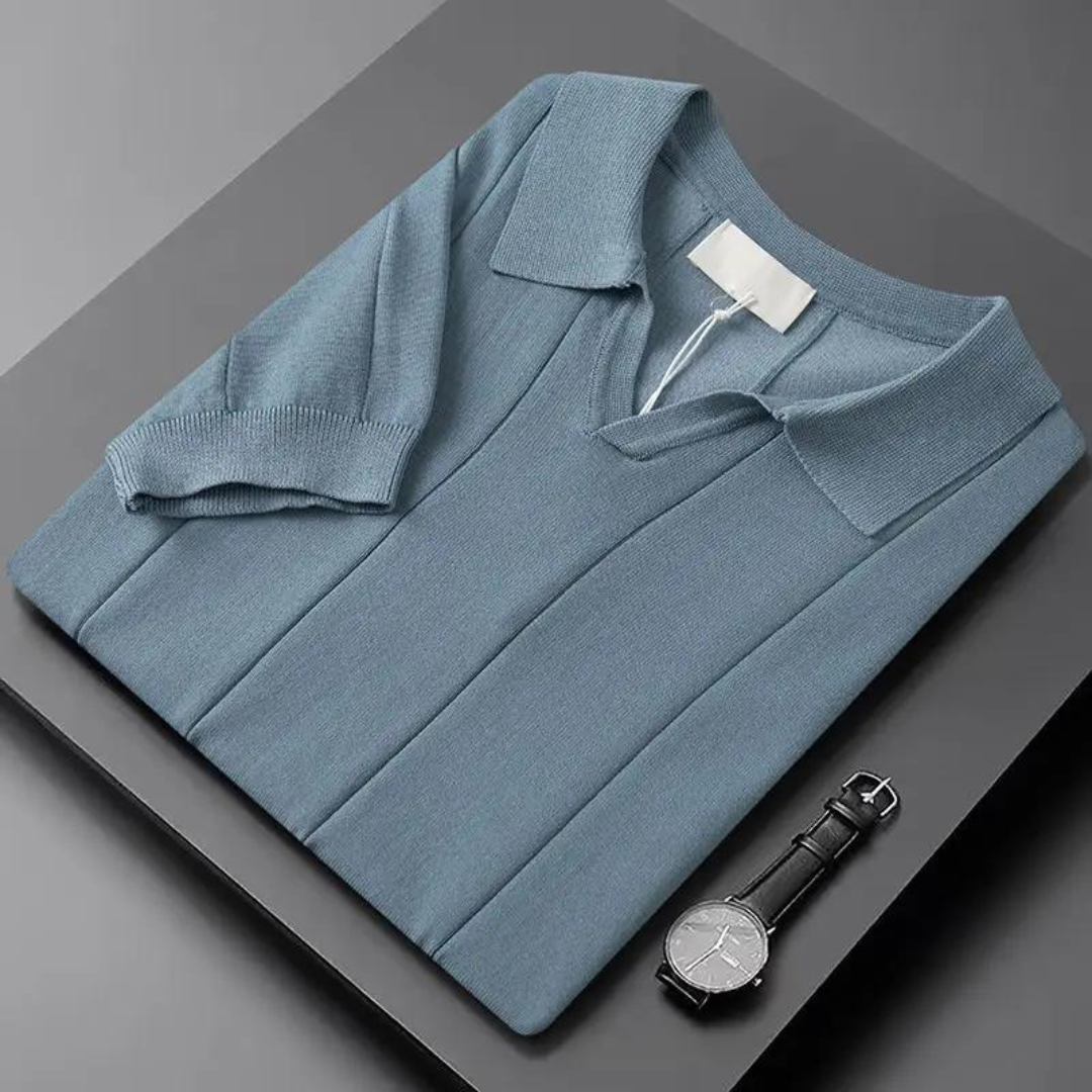 Cotton Polo Shirt for Men | Classic Fit | Casual Wear | Portofino Style