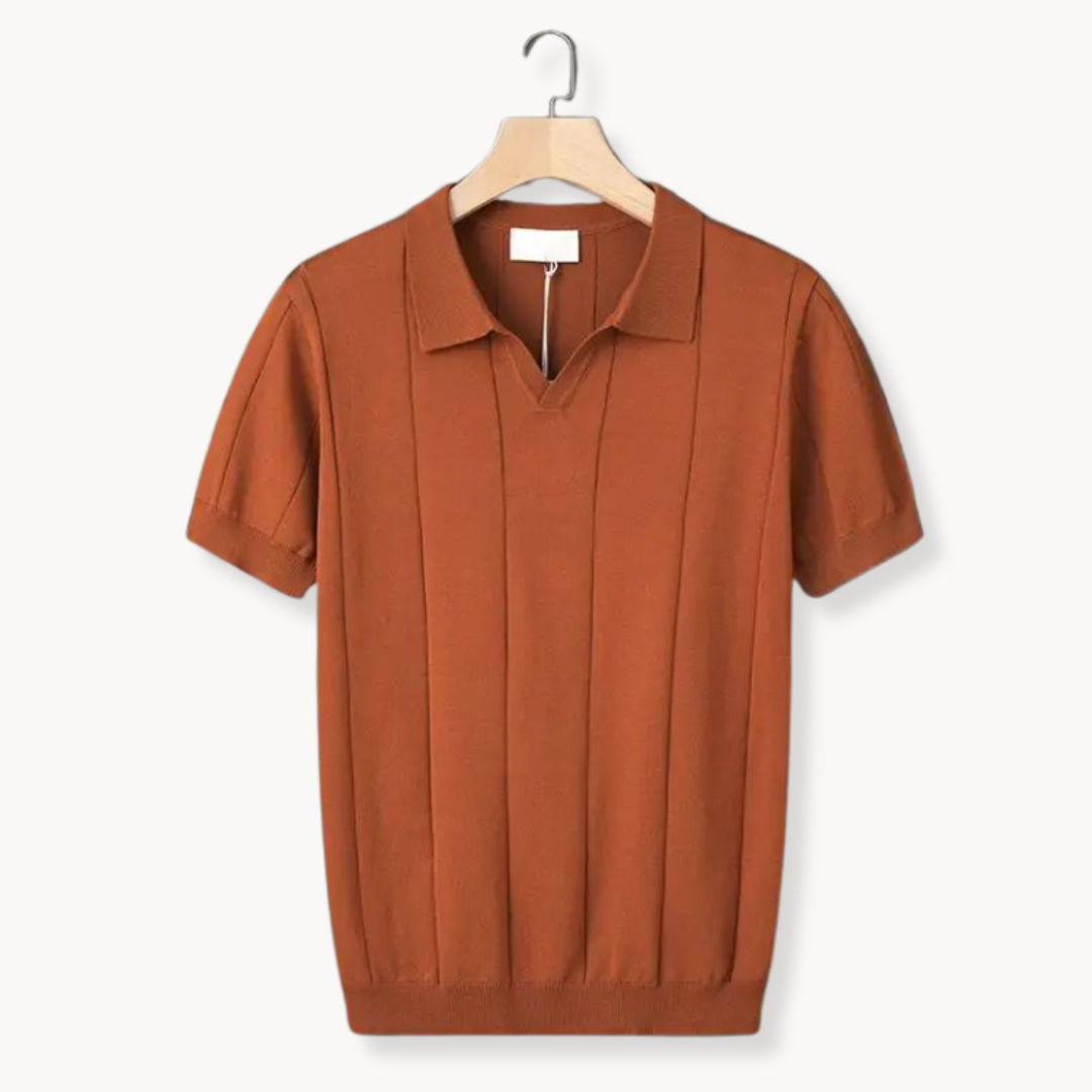 Cotton Polo Shirt for Men | Classic Fit | Casual Wear | Portofino Style