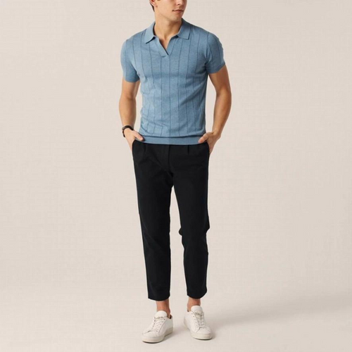 Cotton Polo Shirt for Men | Classic Fit | Casual Wear | Portofino Style
