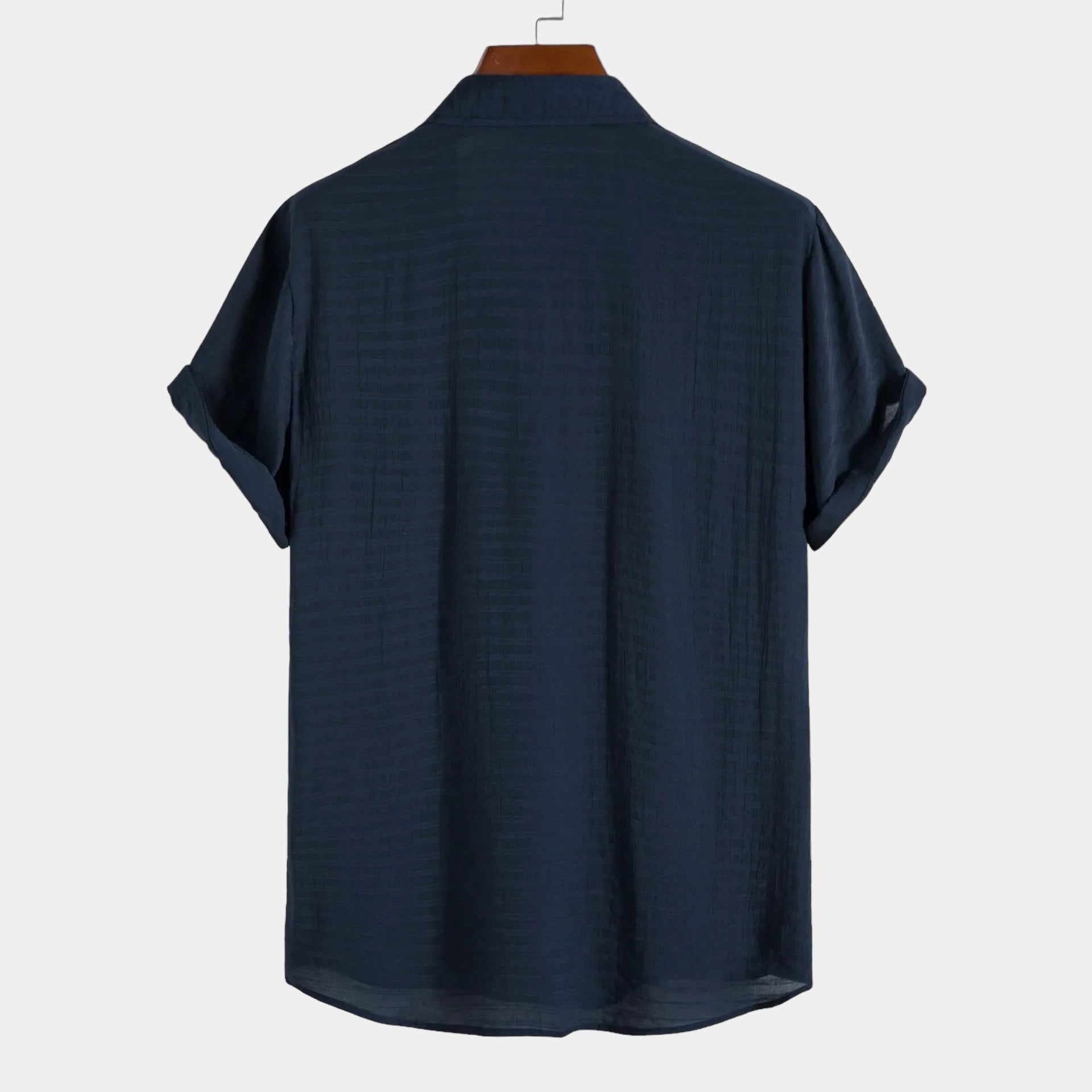 Men's Lightweight Cotton Summer Shirt - Short Sleeve Casual Wear