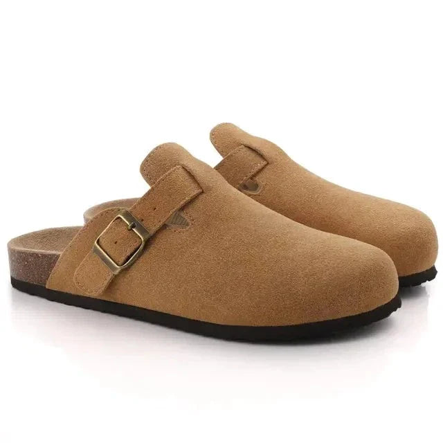Suede Clogs for Comfort and Style - Casual Footwear for Everyday Wear