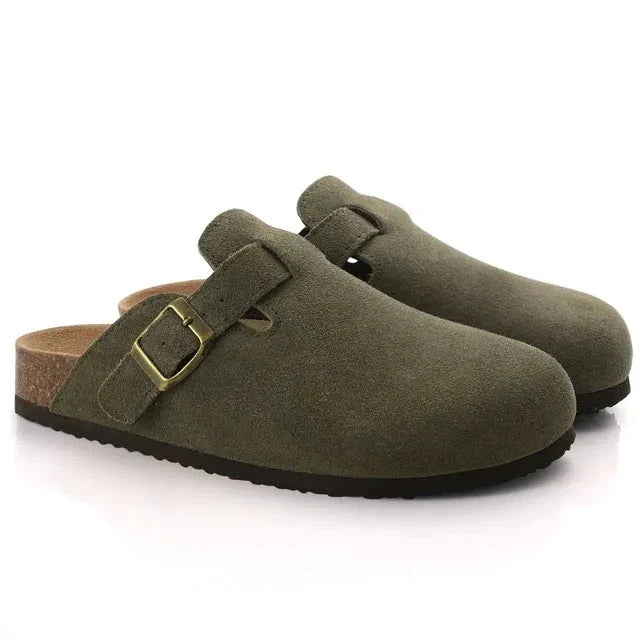 Suede Clogs for Comfort and Style - Casual Footwear for Everyday Wear