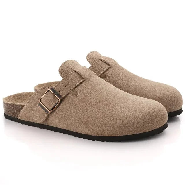 Suede Clogs for Comfort and Style - Casual Footwear for Everyday Wear