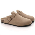 Suede Clogs for Comfort and Style - Casual Footwear for Everyday Wear