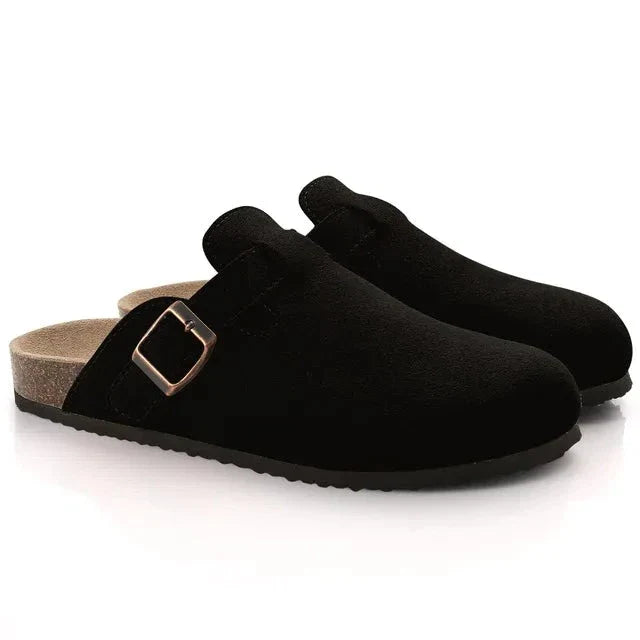 Suede Clogs for Comfort and Style - Casual Footwear for Everyday Wear