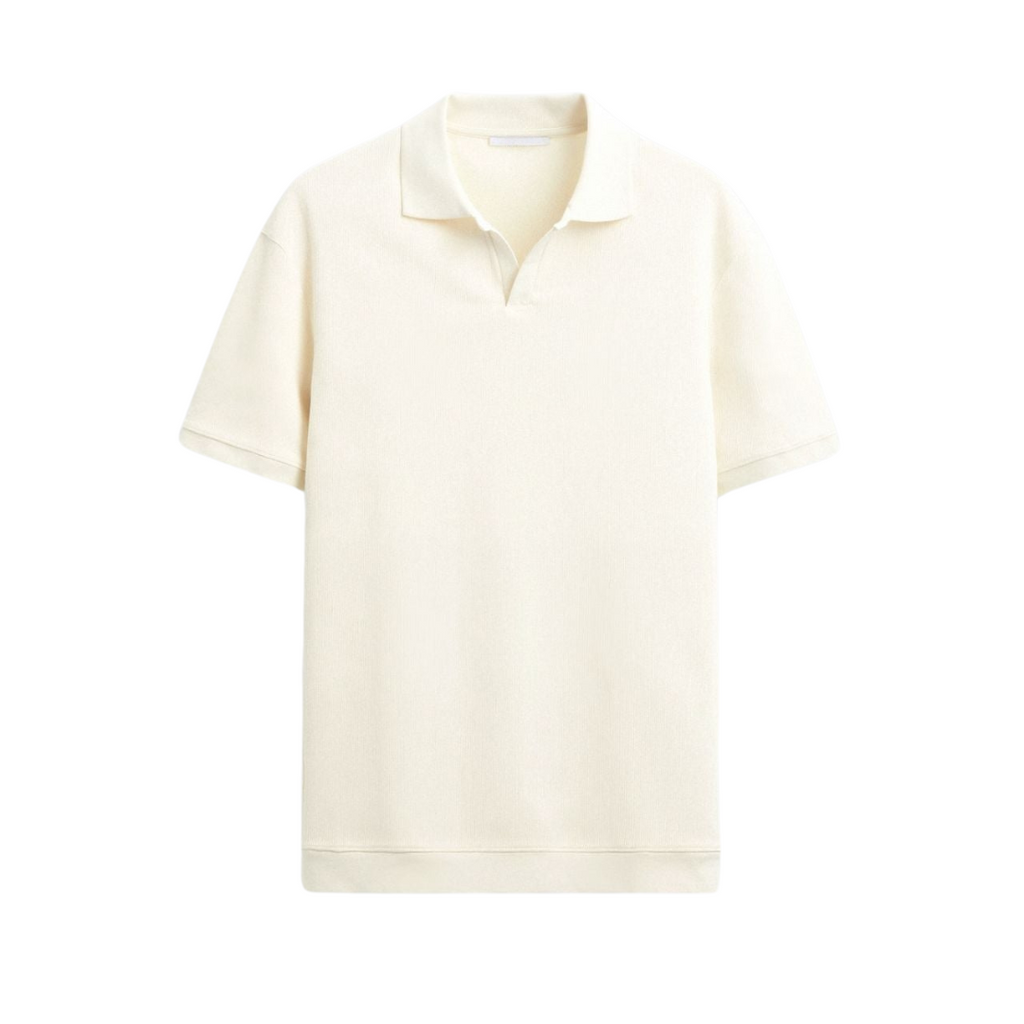 Woolen Structure Polo T-Shirt for Men - Casual Wear, Comfortable Fit