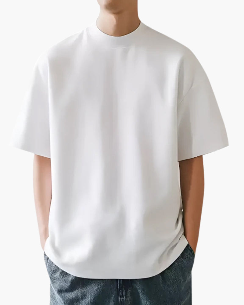 Solid Cotton T-Shirt for Everyday Wear - Classic Fit, Multiple Colors Available