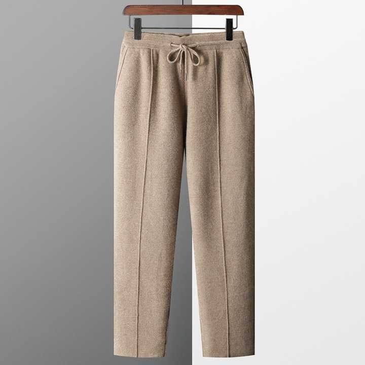 Cashmere Trousers for Men | 100% Pure Cashmere | Comfortable Casual Wear