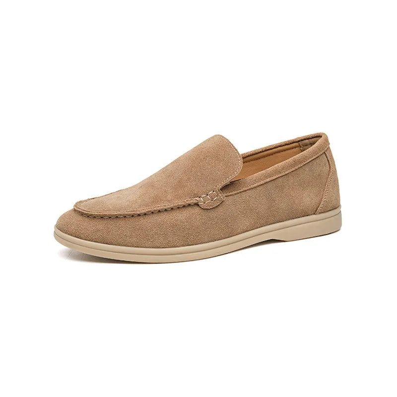 Suede Loafers for Men | Premium Comfort Slip-On Shoes for Casual Wear