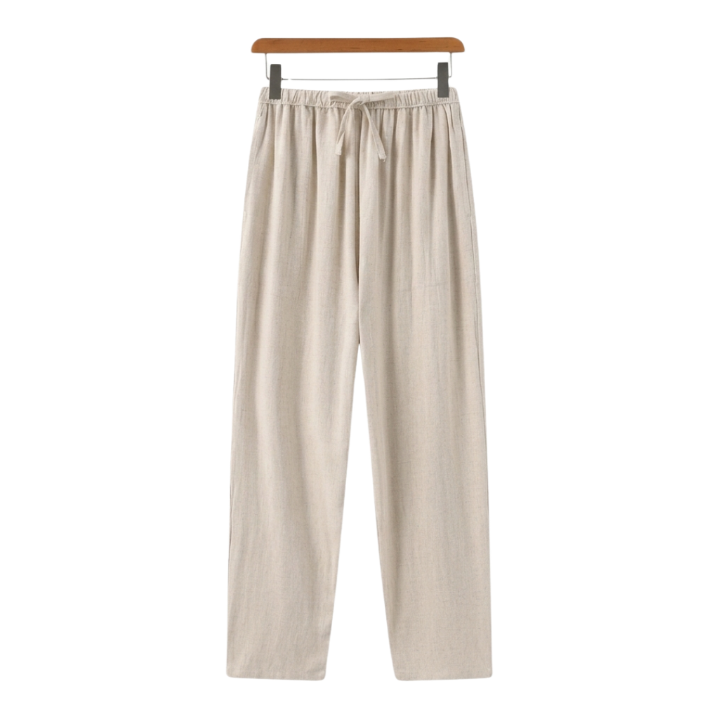 Linen Oversized Fit Pants for Casual Wear - Comfortable and Stylish Trousers