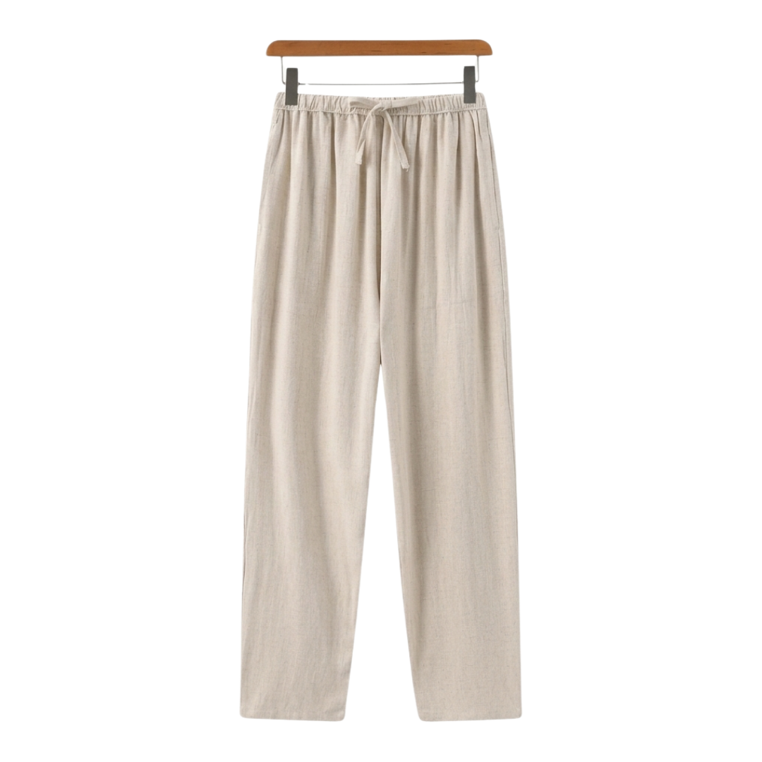 Linen Oversized Fit Pants for Casual Wear - Comfortable and Stylish Trousers