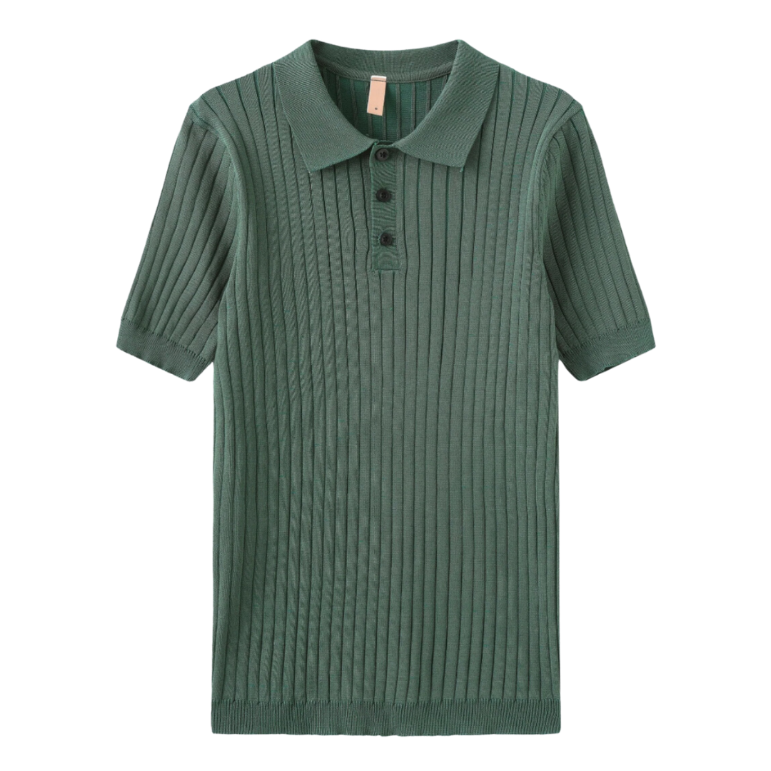 Bora Bora Signature Polo Shirt - Cotton Blend, Casual Style, Men's Apparel