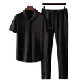 Cotton Polo Shirt and Pants Set for Casual Wear - Comfortable and Stylish Outfit