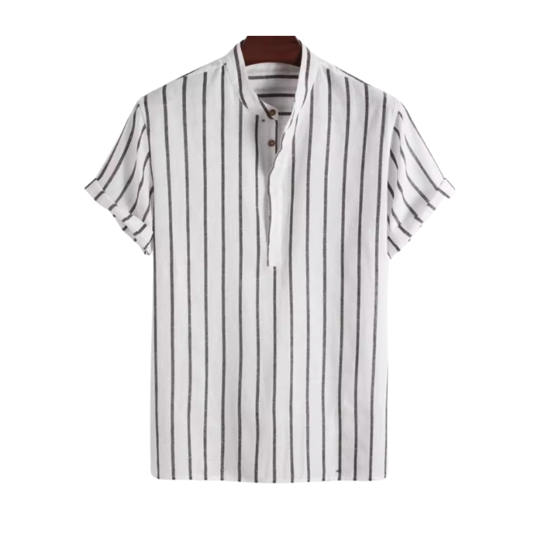 Sailor Polo Shirt - Cotton Blend - Nautical Style - Casual Wear