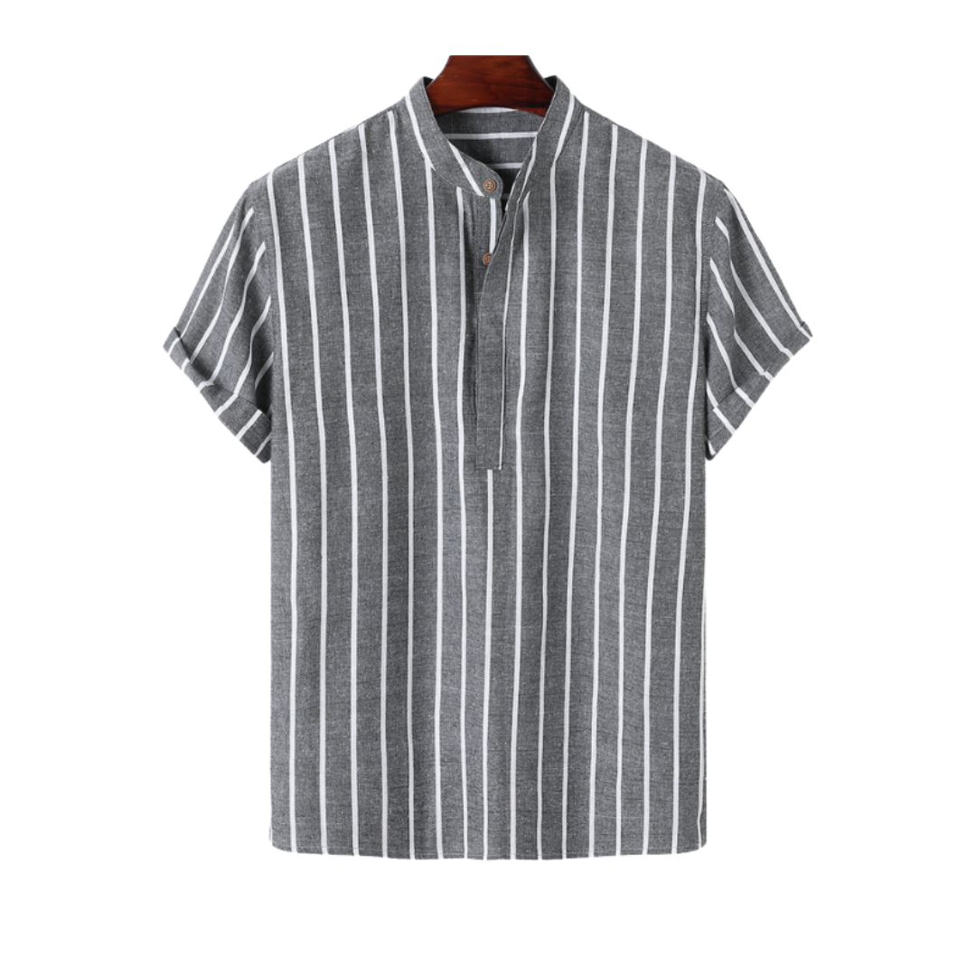 Sailor Style Polo Shirt in Soft Cotton for Casual Wear and Everyday Use