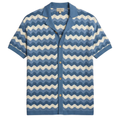 Knitted Button-Up Shirt for Casual Wear - Mykonos Style in Soft Fabric