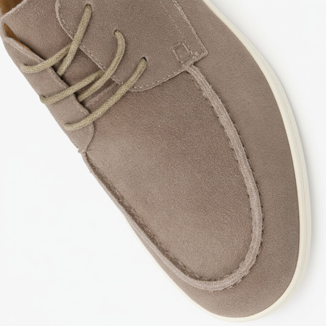 Suede Lace-Up Shoes for Men | Casual Footwear | Comfortable Everyday Style