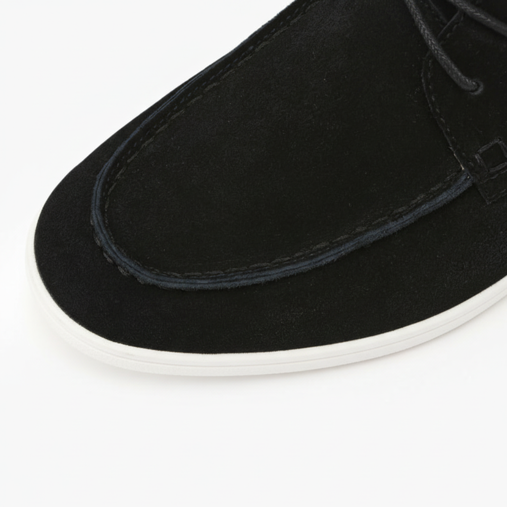 Suede Lace-Up Shoes for Men | Casual Footwear | Comfortable Everyday Style